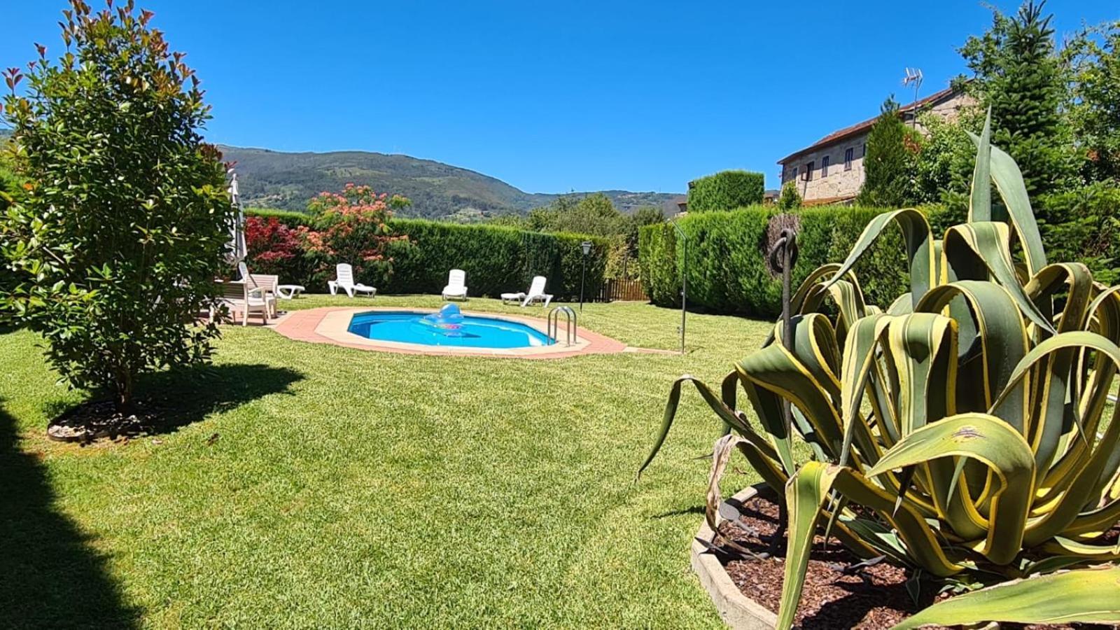 Casa Rural O Carballo Da Pedra La Caniza Eksteriør bilde
