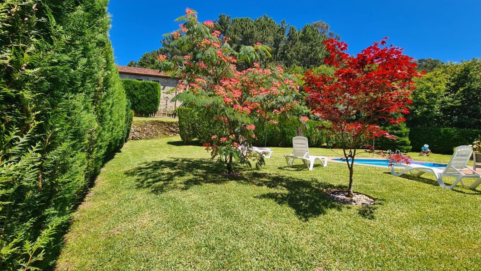 Casa Rural O Carballo Da Pedra La Caniza Eksteriør bilde