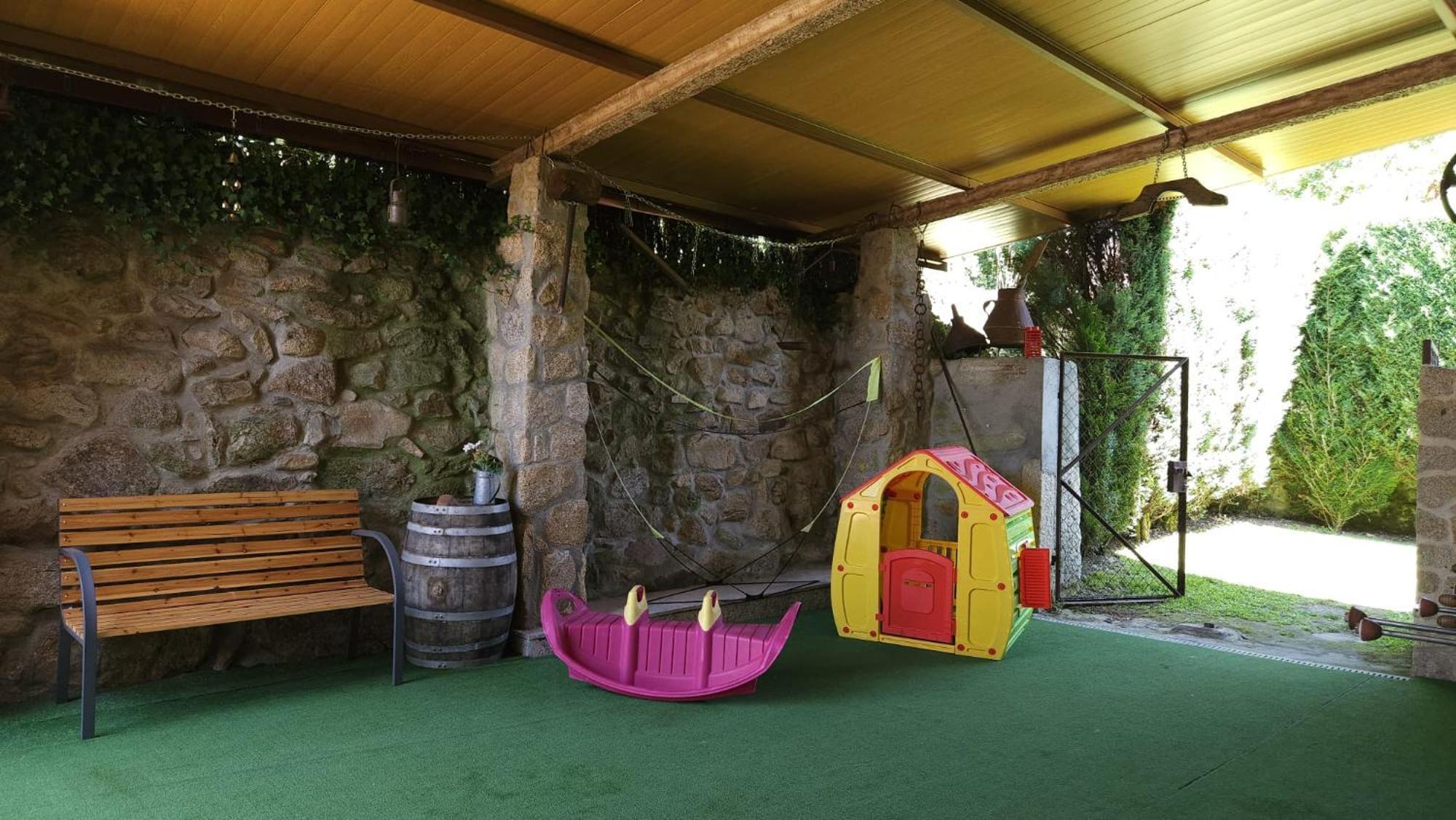 Casa Rural O Carballo Da Pedra La Caniza Eksteriør bilde
