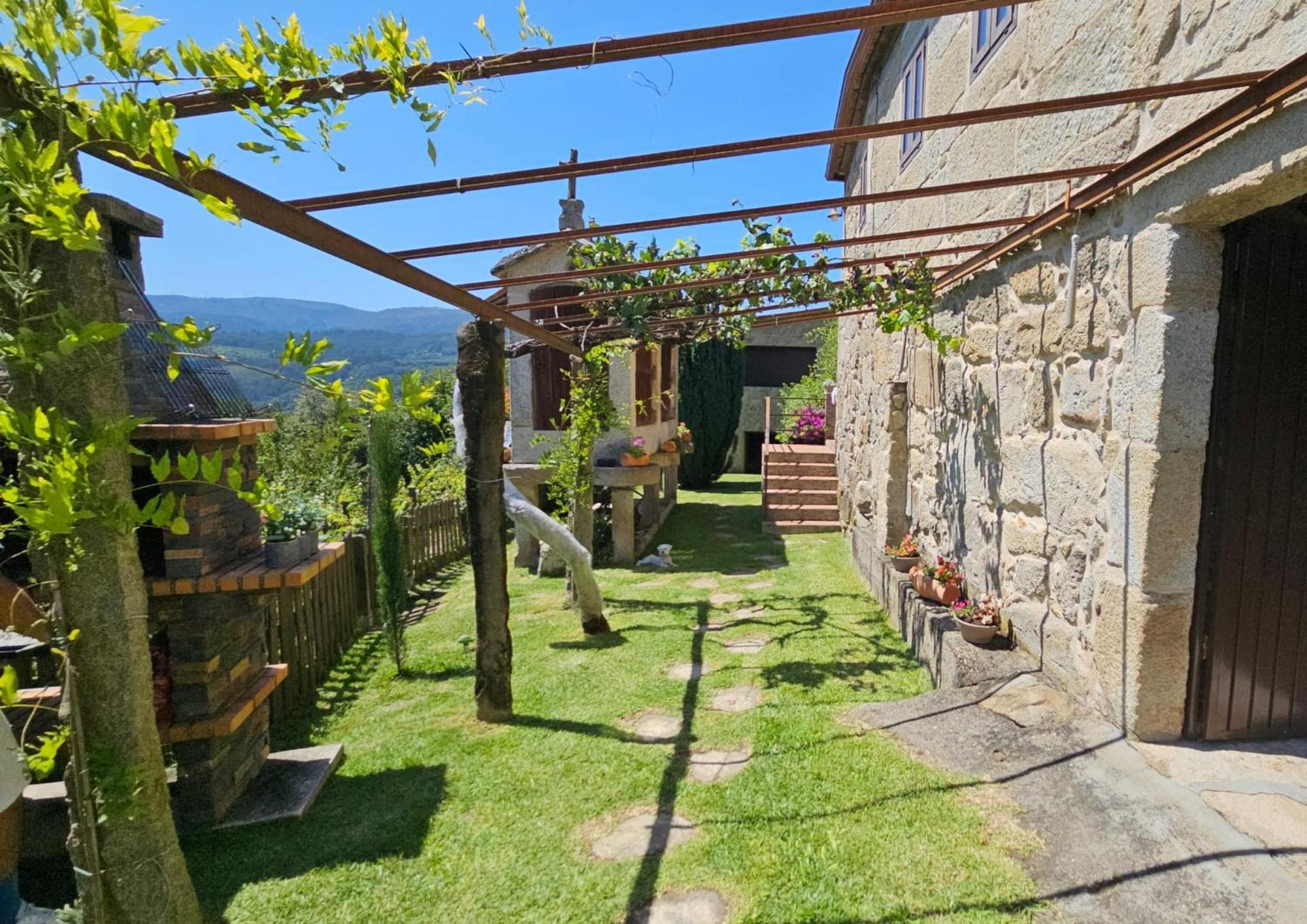 Casa Rural O Carballo Da Pedra La Caniza Eksteriør bilde
